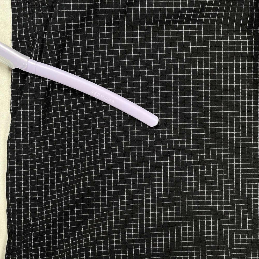 Polo Ralph Lauren Soho Black Check Plaid Pajama Pants Sz XL Comfort‎ 24" Inseam - Picture 8 of 8